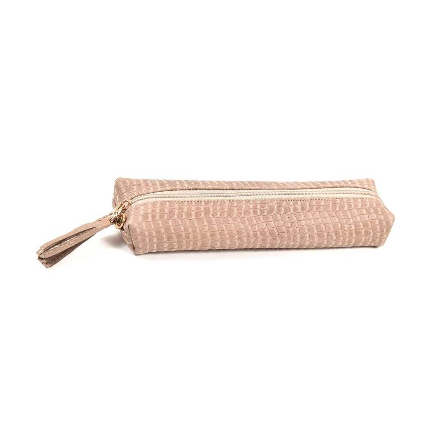 Wallets & Accessories OQ Shoes | Nude Pencil Holder