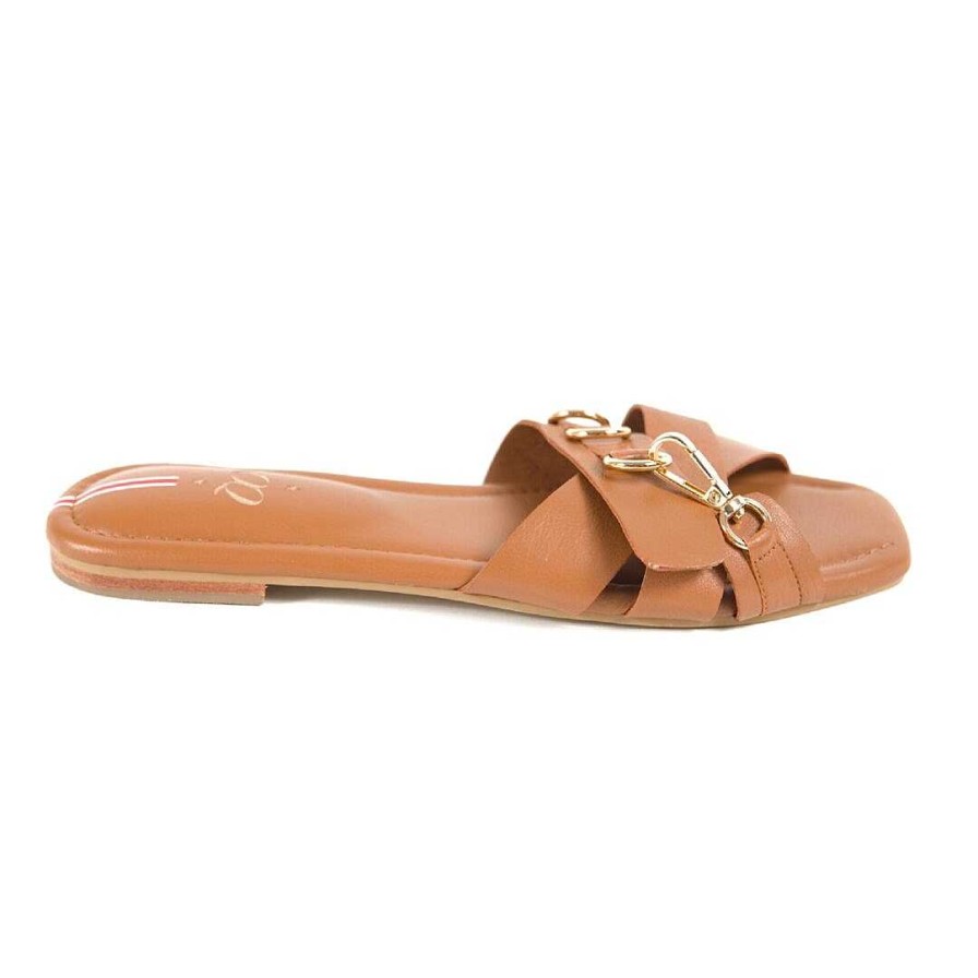 Shoes OQ Shoes | Honey Color Sandal