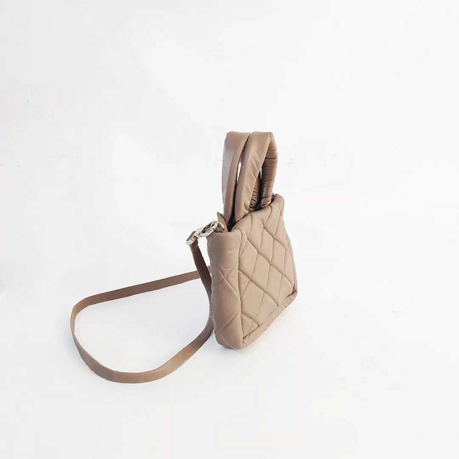 Wallets & Accessories OQ Shoes | Mini Montana Taupe Women'S Wallet