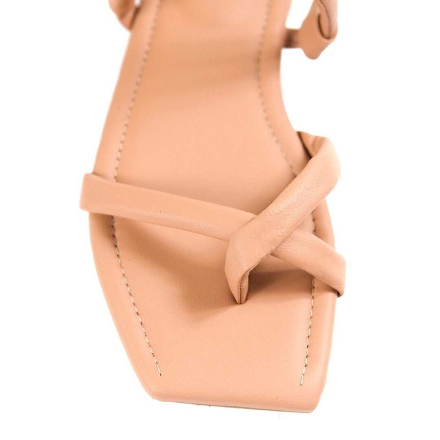 Shoes OQ Shoes | Women'S Leather Sandal