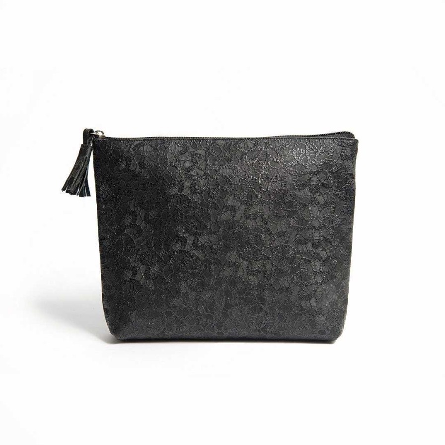 Wallets & Accessories OQ Shoes | Medium Black Case