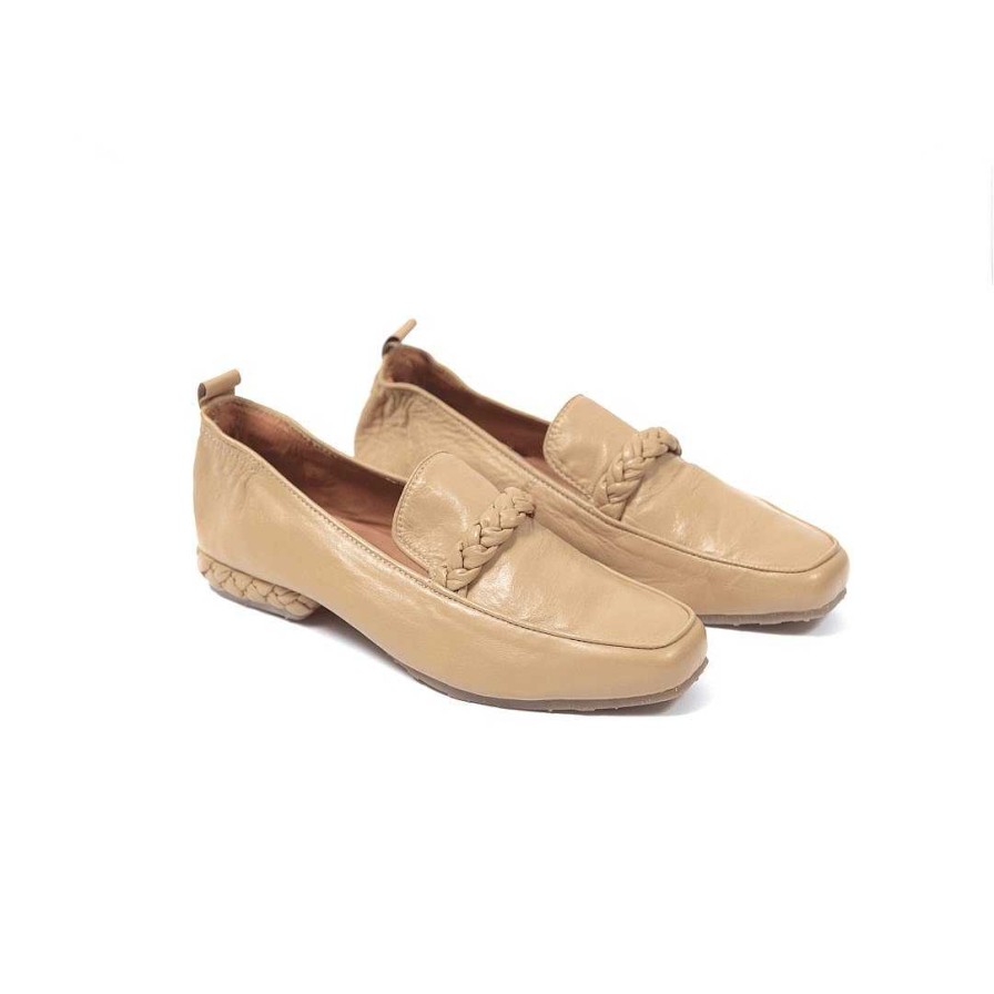 Shoes OQ Shoes | Square Dancer Moccasin Gum Wheat